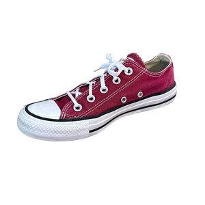 Converse All Stars Women’s Size 6 Men’s Size 4 Maroon‎ Canvas Sneakers